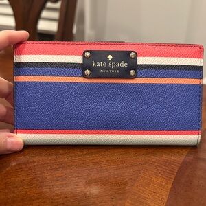 Kate Spade Colorful Striped Wallet